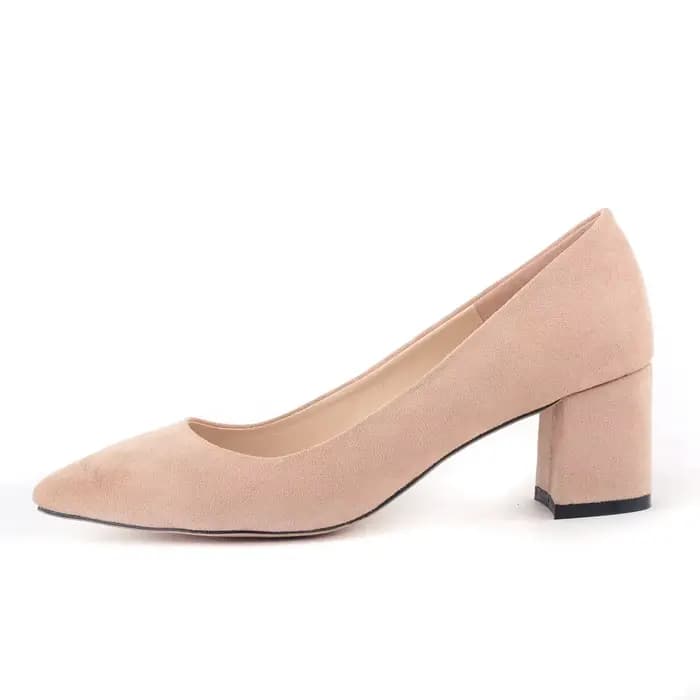 Escarpins à bout pointu pour femmes, chaussures à talons hauts épais, élégantes, piste Fine, peu pro