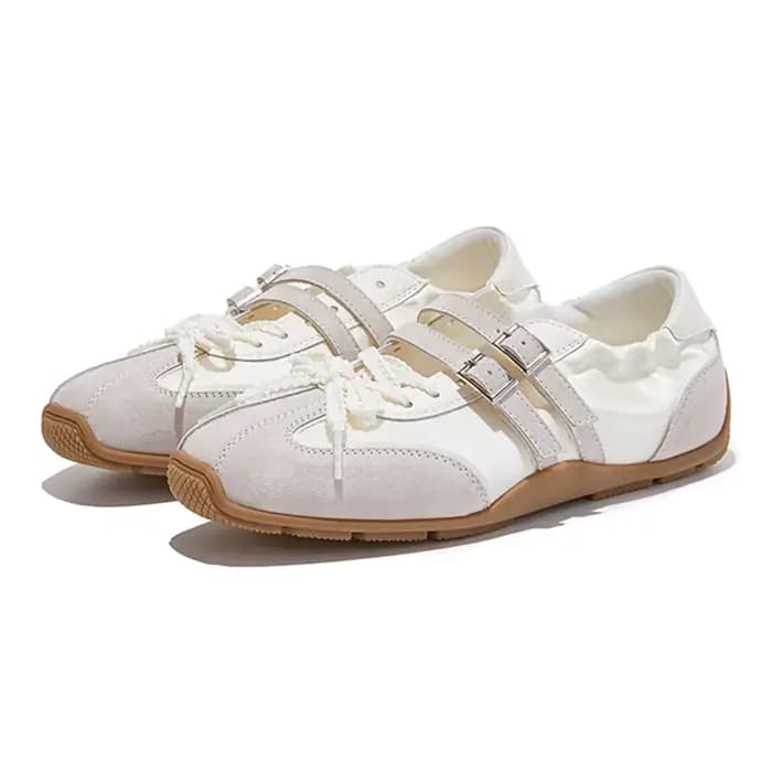 AIYUQI 2026 Nouvelles Chaussures Plates pour Femmes Antidérapantes à Boucle Mary Jane, Grande Taille