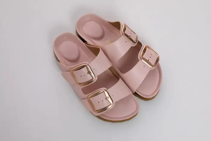 SUFU Pantoufles d'été confortables à enfiler pour femme avec sangles à boucle réglables - Sandales e