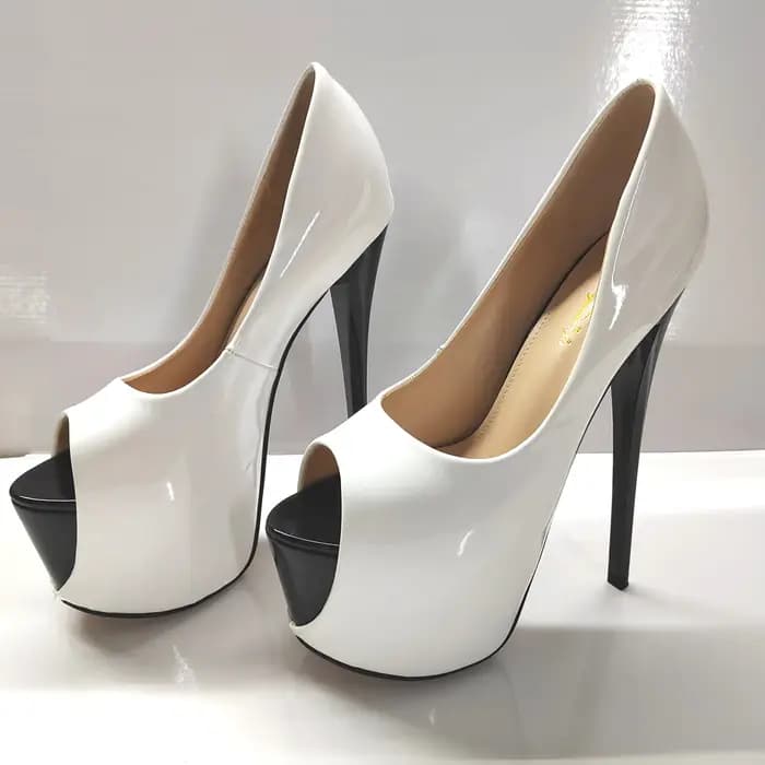Escarpins à Talons Hauts Fins de 22cm pour Femme, Plateformes Parka Ouvertes d'Été, Défilés de Défil