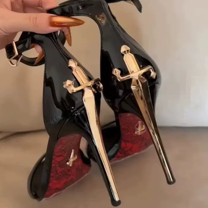 Nouvelles Escarpins à Talons Hauts Fins de 8 cm pour Femmes 2026 – Chaussures à Bout Pointu à Enfile