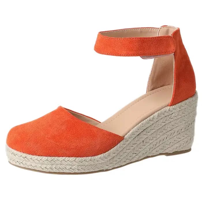 Chaussures à talons hauts compensés pour femmes, chaussures d'été décontractées, antidérapantes, à b