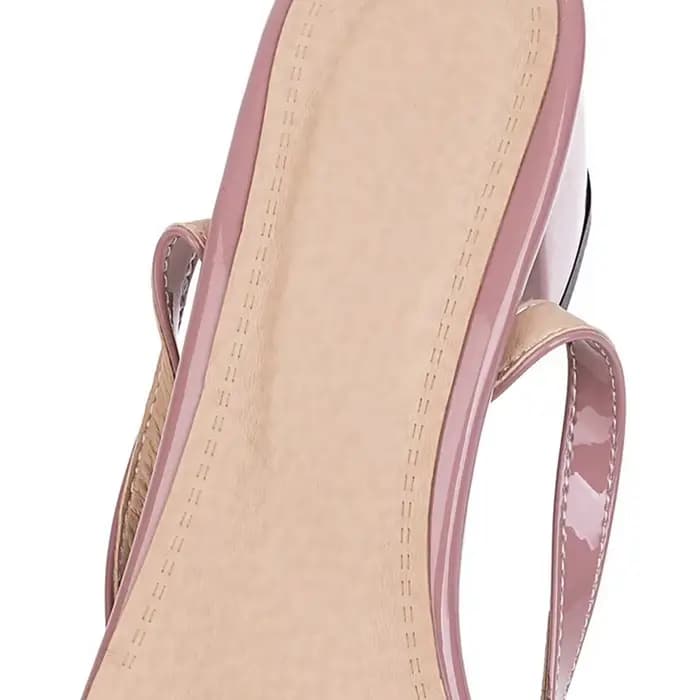 REAVE AGAN-Sandales Peep Parker à Talons Épais pour Femme, Chaussures de Soirée Concises, Élégantes,