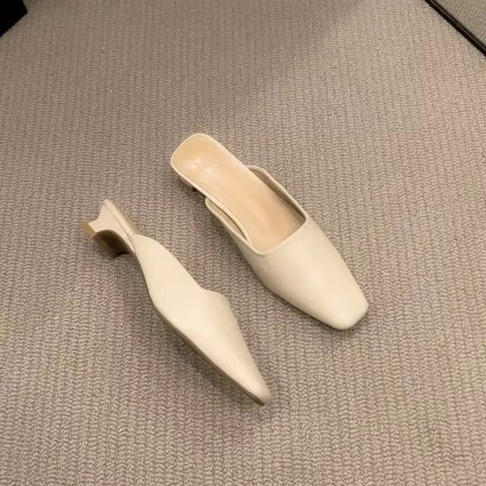 Chaussures Mules à Motif Zèbre pour Femme, Pantoufles d'Extérieur à Talons Bas, Carrées, Nouvelle Co