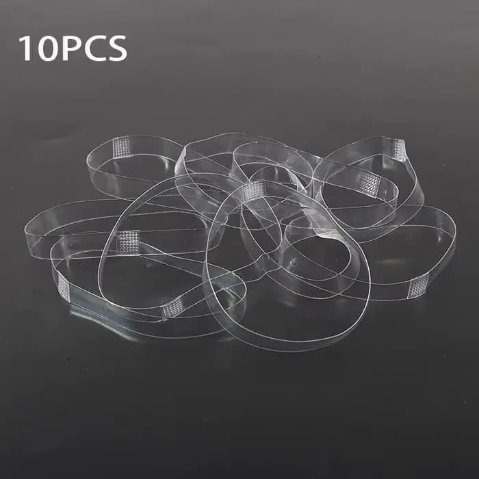 Sangle de maintien transparente et élastique pour talons hauts, lacet robuste anti-chute pour femmes