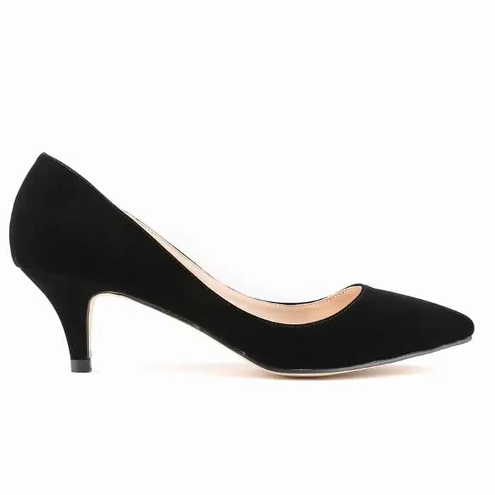 Escarpins à Talons Hauts et Bas de 5cm pour Femme, Chaussures de Travail et de Mariage à Semelle Int