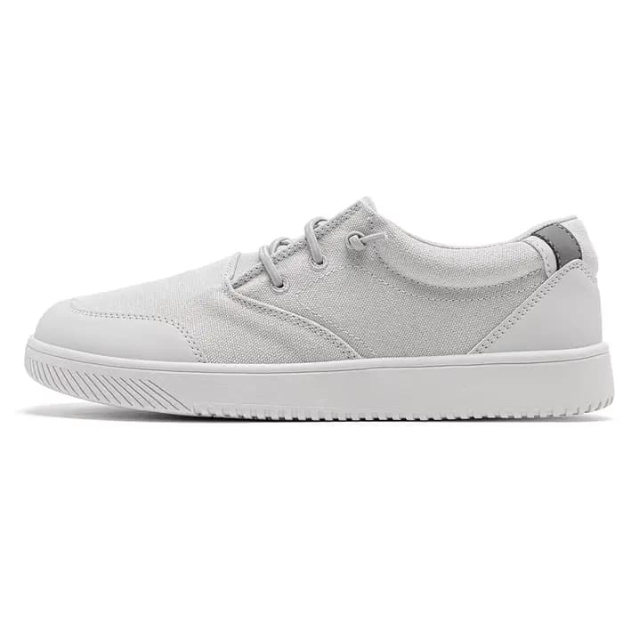 HOBIBEAR Chaussures unisexes style mocassins pieds nus, en toile, à bout large, légères, antidérapan