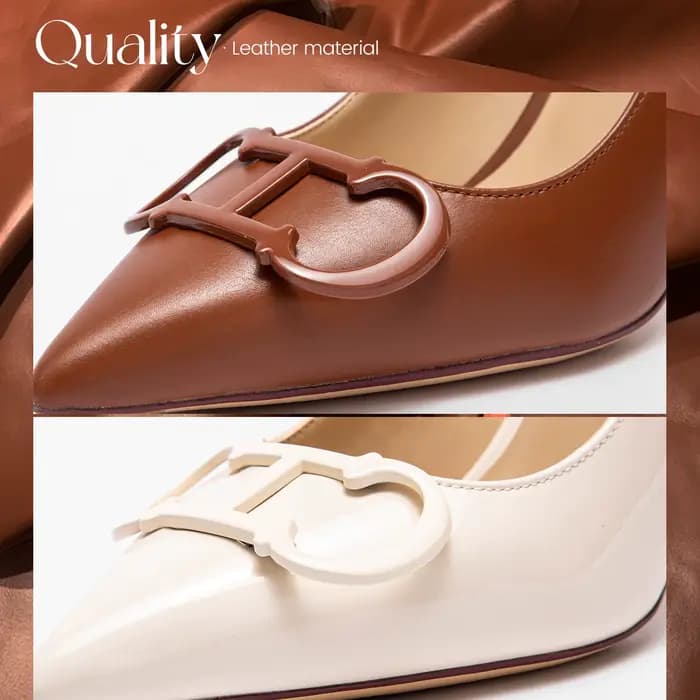 C-H talons hauts pour femmes printemps nouvelle Collection chaussures pour femmes d'affaires beiges 