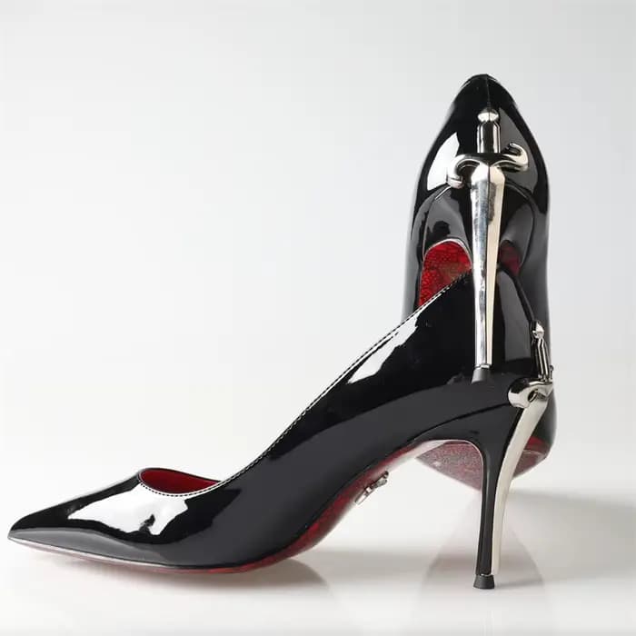 Alionly Nouveauté 2026 Escarpins fins à talons hauts de 8 cm pour femme, à bout pointu, à enfiler, é
