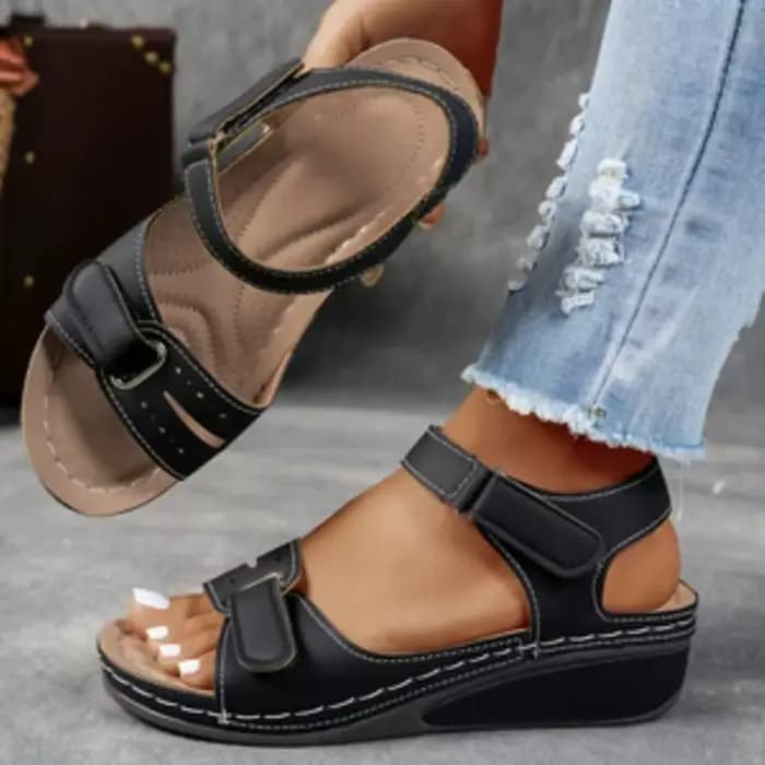 Sandales pour femmes, nouvelle collection été 2026, à bout ouvert, tendance, souples, sexy, avec bou