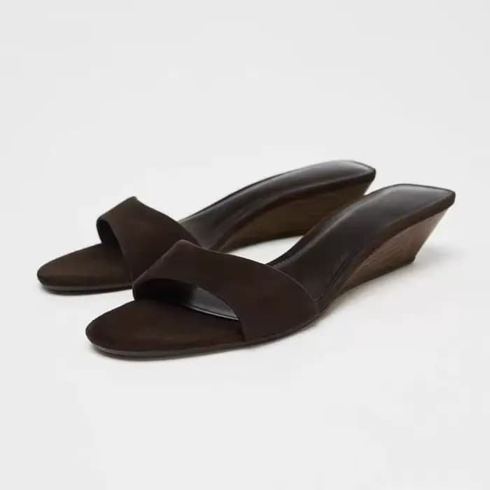 Sandales à plateforme pour femmes, nouvelle collection 2026, sandales de luxe à talon compensé, sand