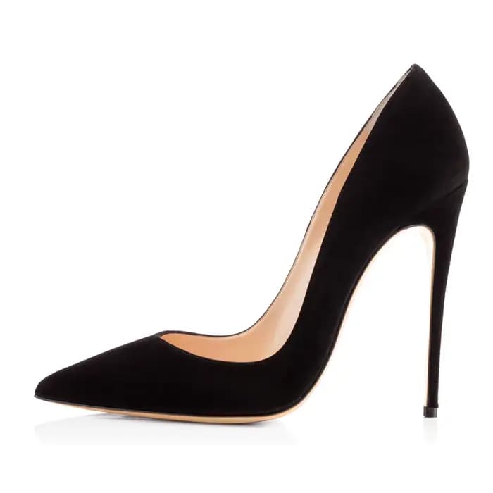 Escarpins sexy en daim vert pour femme 2026 – Talons hauts fins pour le printemps, chaussures de soi