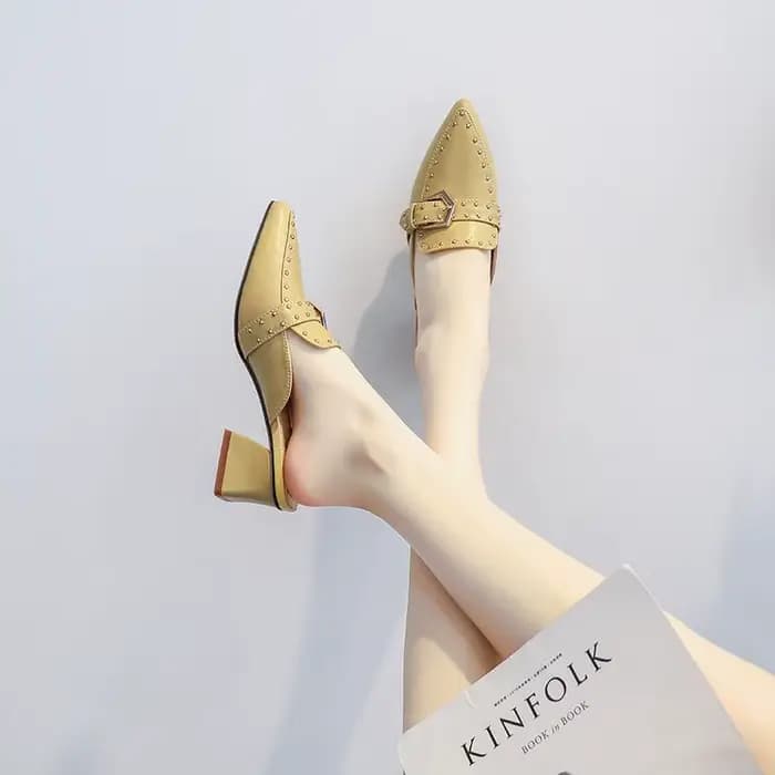 Chaussures à Talons en Cuir pour Femme, Pantoufles, Sandales Sexy, Mules, 39 mn, Pvc, Vente en Gros 