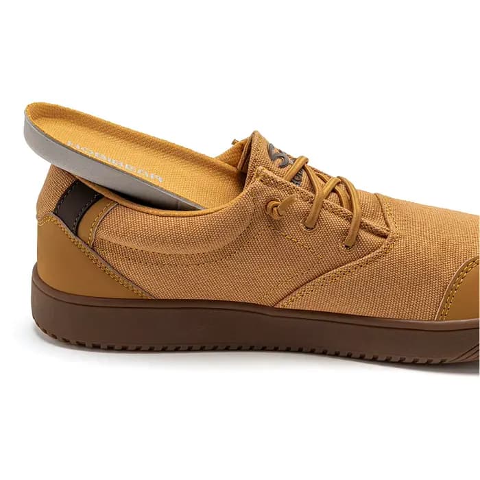HOBIBEAR Chaussures unisexes style mocassins pieds nus, en toile, à bout large, légères, antidérapan
