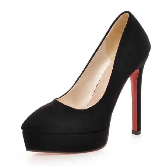 Escarpins à plateforme pour femmes, 13cm, talon haut, bout pointu, bleu, rouge, troupeau, décontract