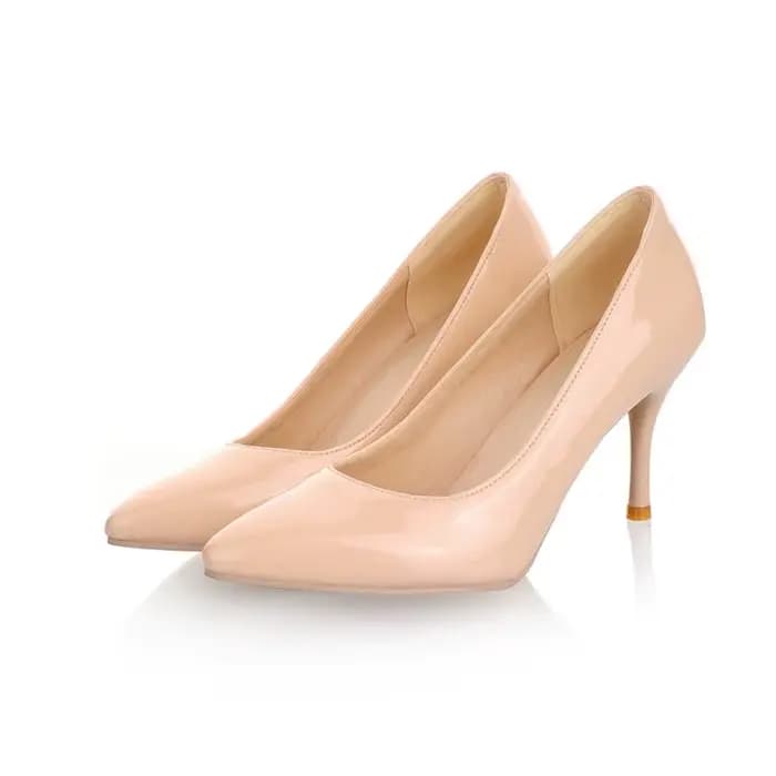 Escarpins élégants chaussures femme 2025 printemps talons hauts rouge rose blanc nu femmes à talons 