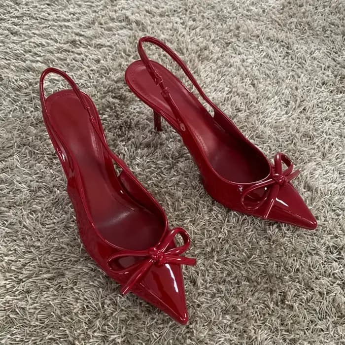 Chaussures de mariée à talons hauts pour femmes, chaussures de mariage, décoration avec nœud, mode, 