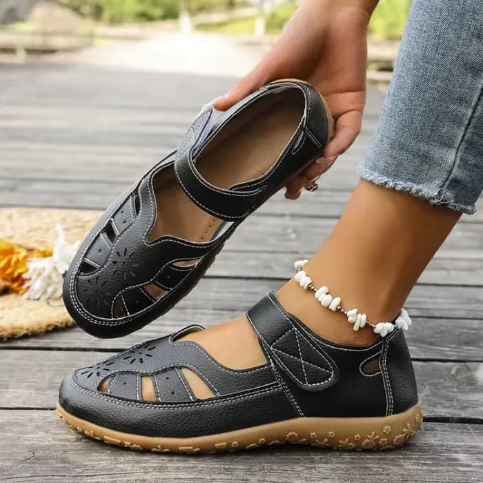 Nouvelles sandales d'été 2026 pour femmes, sandales plates confortables pour la marche, chaussures d
