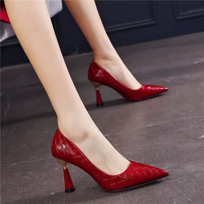 Escarpins à talons hauts Sexy vert sur chaussures à talons pour femmes 2025 rouge dames chaussures d