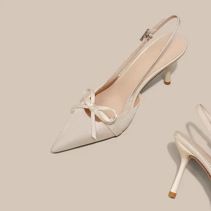 Nouvelles chaussures pour femmes, sandales à talons hauts à bout pointu, élégantes, chaussures décon