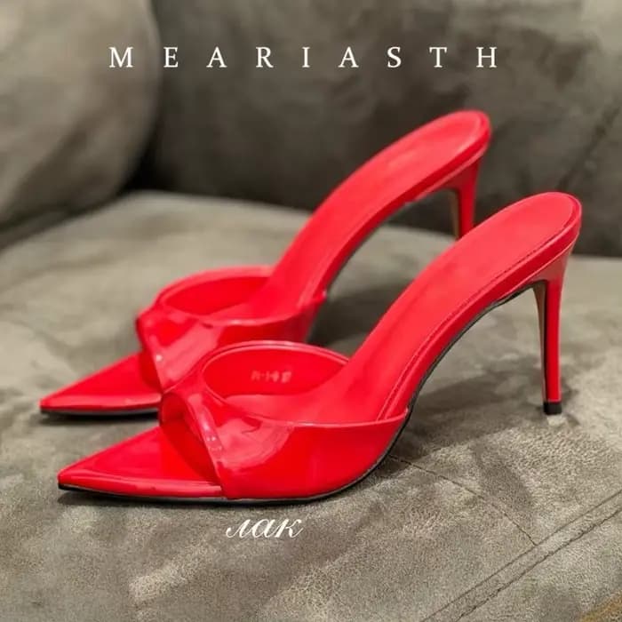 2026 Escarpins couleur nude pour femmes, talons fins de 10 cm et 12 cm, à bout pointu et ouvert, sty
