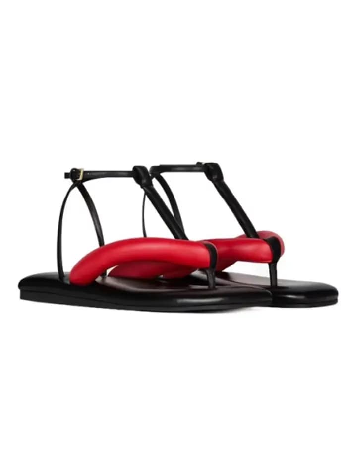 Nouvelles sandales plates pour femmes, mode européenne et américaine, confortables, grandes tailles