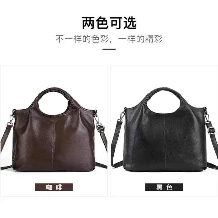 Sac fourre-tout Vintage en cuir véritable pour femmes, fourre-tout de bonne qualité, grand sac à ban