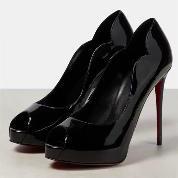 Femmes printemps Peep Toe talons hauts chaussures pour femme peu profonde bout pointu couleur unie p