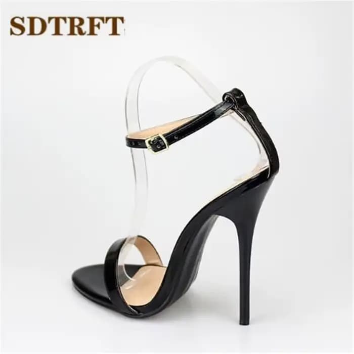 SDTRFT grande taille: 45 46 47 48 femmes sandales de fête été élégant 13 cm mince talons hauts Mujer