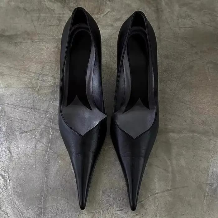Escarpins sexy de créateur à bout pointu pour femme, talons hauts élégants pour banquets et soirées,