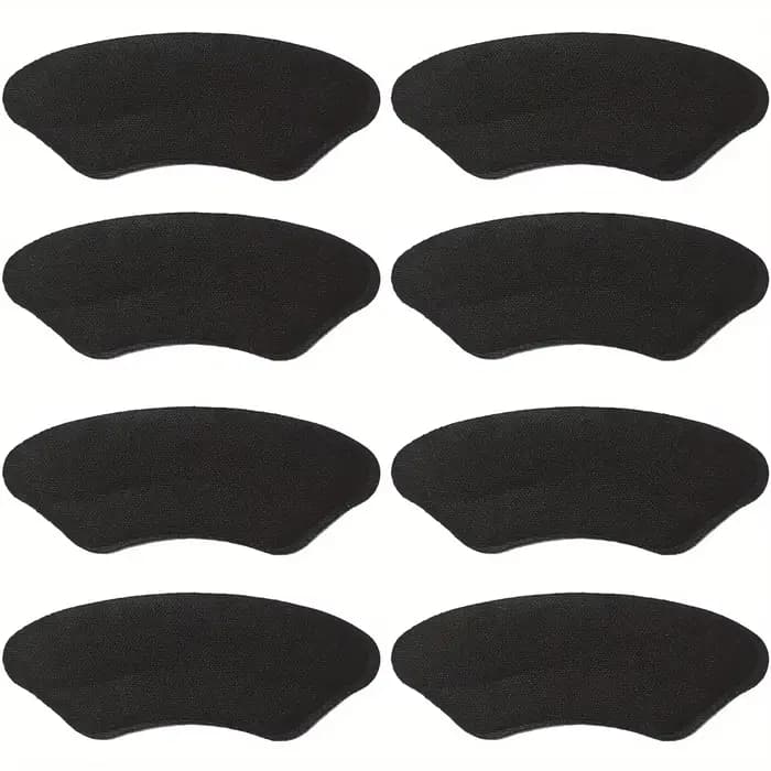 Lot de 8 coussinets de talon pour chaussures trop grandes, protections de talon auto-adhésives, inse