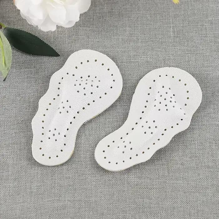Coussinet d'avant-pied en cuir pour femmes, sandales à talons hauts, semelles intérieures antidérapa