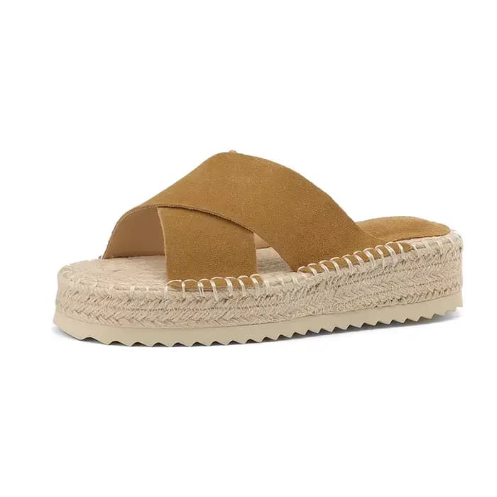 Petite pieds femmes espadrilles pantoufles Sexy dames plate-forme sandales noir ingent ouvert Parker