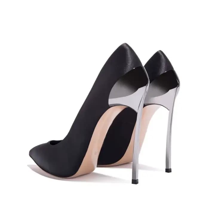 Arden Furtado-Escarpins pointus à talons fins en métal, chaussures à talons super hauts, peu profond