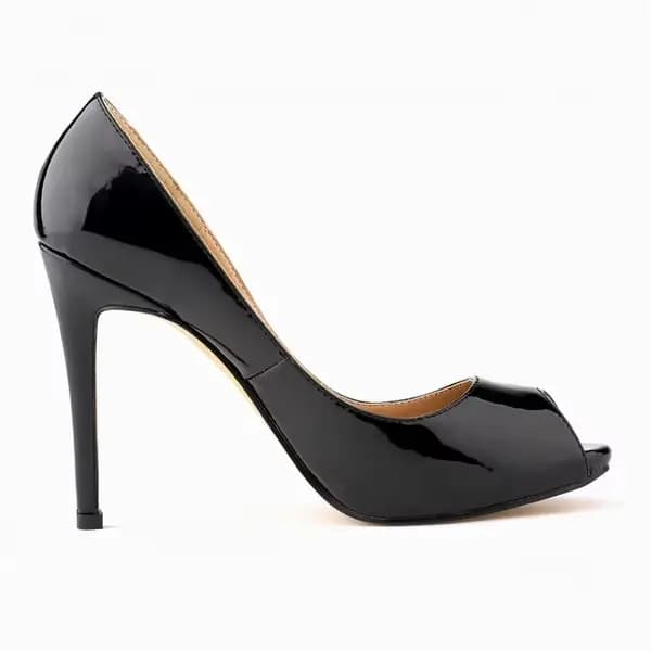 Escarpins Sexy à Bouche de Poisson pour Femme, Talons Hauts de 11cm, Style Spectacle, ixd'Été, Blanc