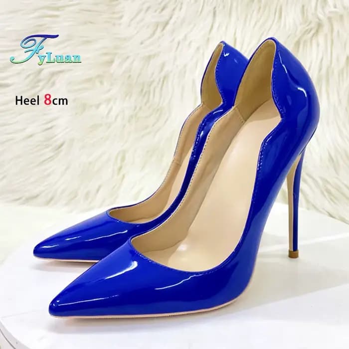 Chaussures simples à bout pointu pour femmes, escarpins confortables à enfiler, Style européen et am