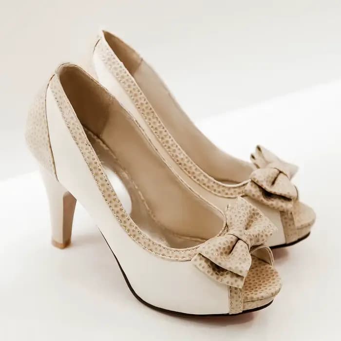 Escarpins pour femmes chaussures talons hauts robe pompes Peep Toe doux noeud papillon nu bleu trava