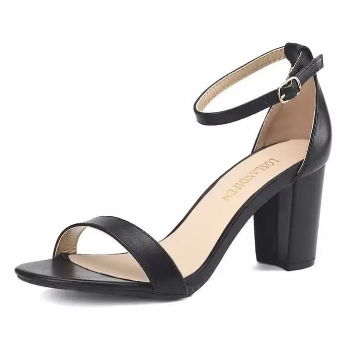 Chaussures à talons hauts pour femmes, escarpins, été 2026, talons bas, sandales sexy à bride chevil