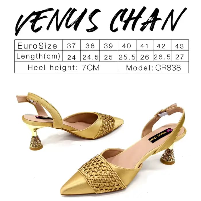 Sandales à talons hauts dorés pour dames, chaussures assorties, style papillon, ensemble de sacs, es