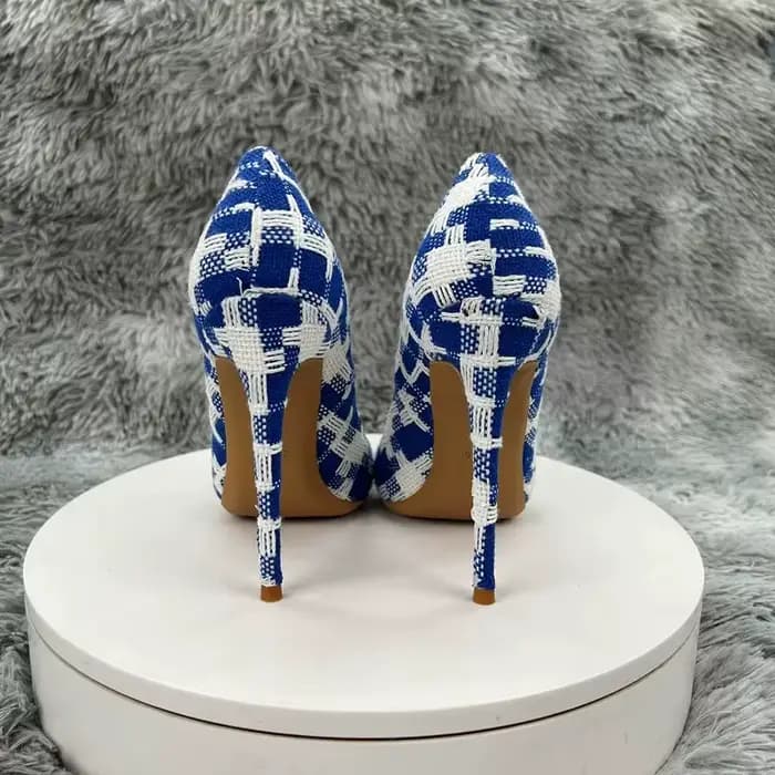 Escarpins élégants pour femmes, chaussures simples à talons Super hauts de 12CM, 10CM, 8CM, motif à 