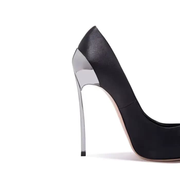 Arden Furtado-Escarpins pointus à talons fins en métal, chaussures à talons super hauts, peu profond