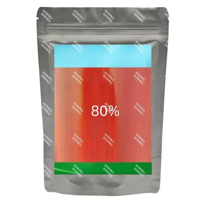 Sac En Aluminium Personnalisé Pour 80% Ammonium 80 80 80%, Sacs En Plastique Doubles Pour Distribute