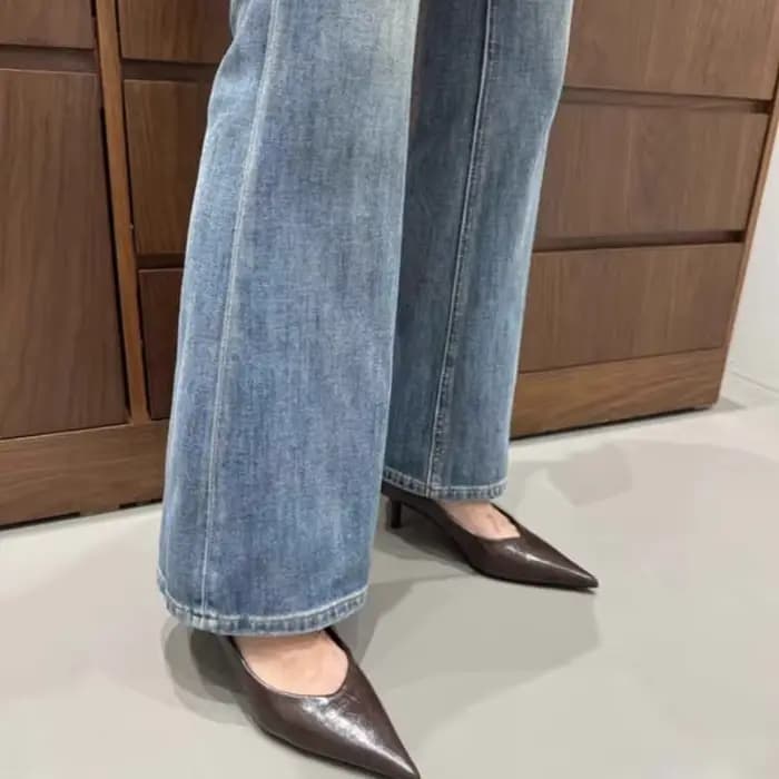 Chaussures à talons hauts en cuir pour femmes, petit pied, Stiletto, nouveau Style, pas fatigué, bou