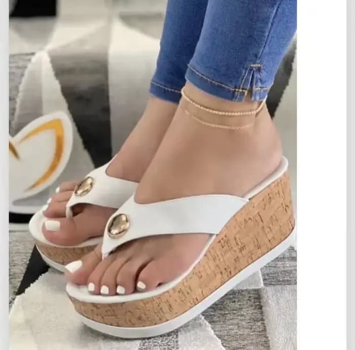 Sandales à Semelles Lavande pour Femmes, Grande Taille, Collection 2024