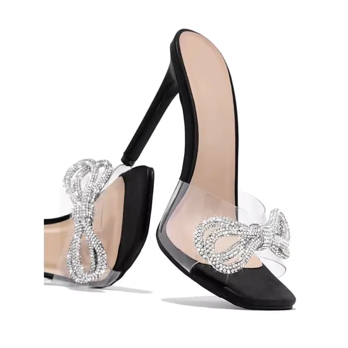 Sandales à Talons Hauts avec Nministériels d pour Femme, Chaussures Sexy, Escarpins Parka Ouverts, P