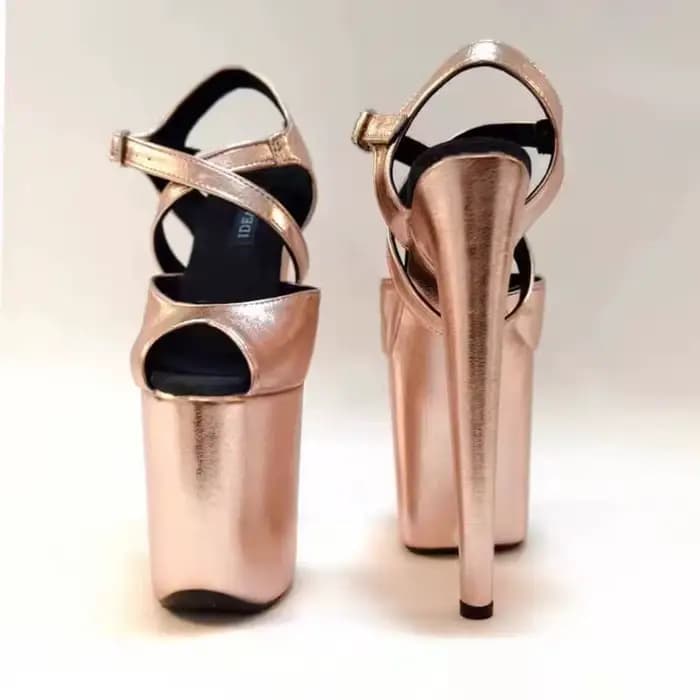 IDEAL MA-Chaussures de Pole Dance à talons hauts de 20/23cm, sandales Catwalk