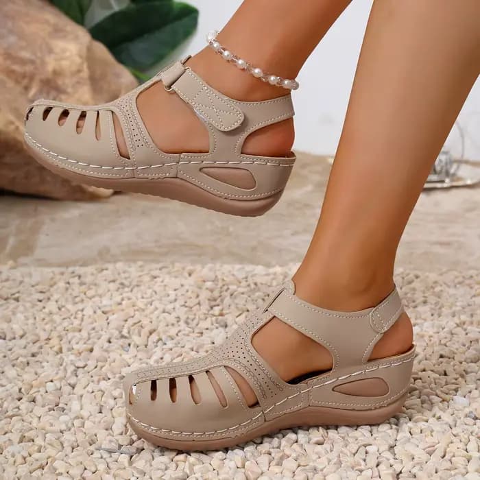 Sandales pour femmes, chaussures d'été de style bohème, sandales d'été avec talons, sandales gladiat
