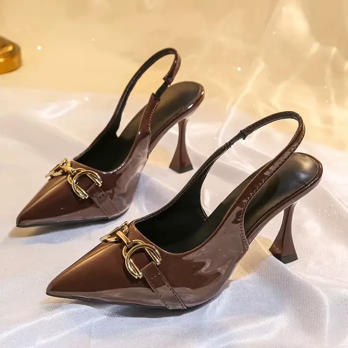 Nouvelles Sandales d'Été 2026 à Talons Hauts et Bout Pointu pour Femmes – Chaussures Élégantes et Te