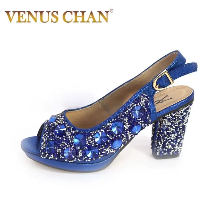 Escarpins d'été sexy pour femmes, sandales, mules, chaussures de fête, de mariage, décorées de biscu