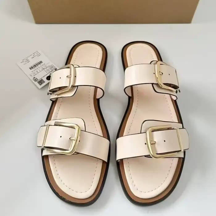 Sandales romaines à bout ouvert pour femmes, chaussures rétro à fond plat, pour loisirs, vacances, p